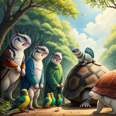  The Clever Tortoise and His Unexpected Journey! - An Exploration into Nigerian Folk Wisdom.